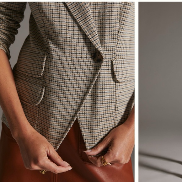 Anthropologie Maeve collegiate knit blazer - Picture 2 of 15